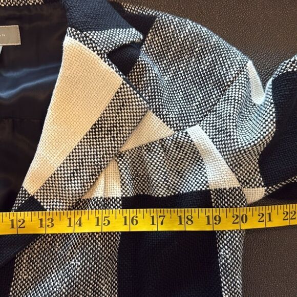 Zara Women jacket ( Zara Spain 🇪🇸) Cropped Checkered Black/White size medium - Picture 7 of 9